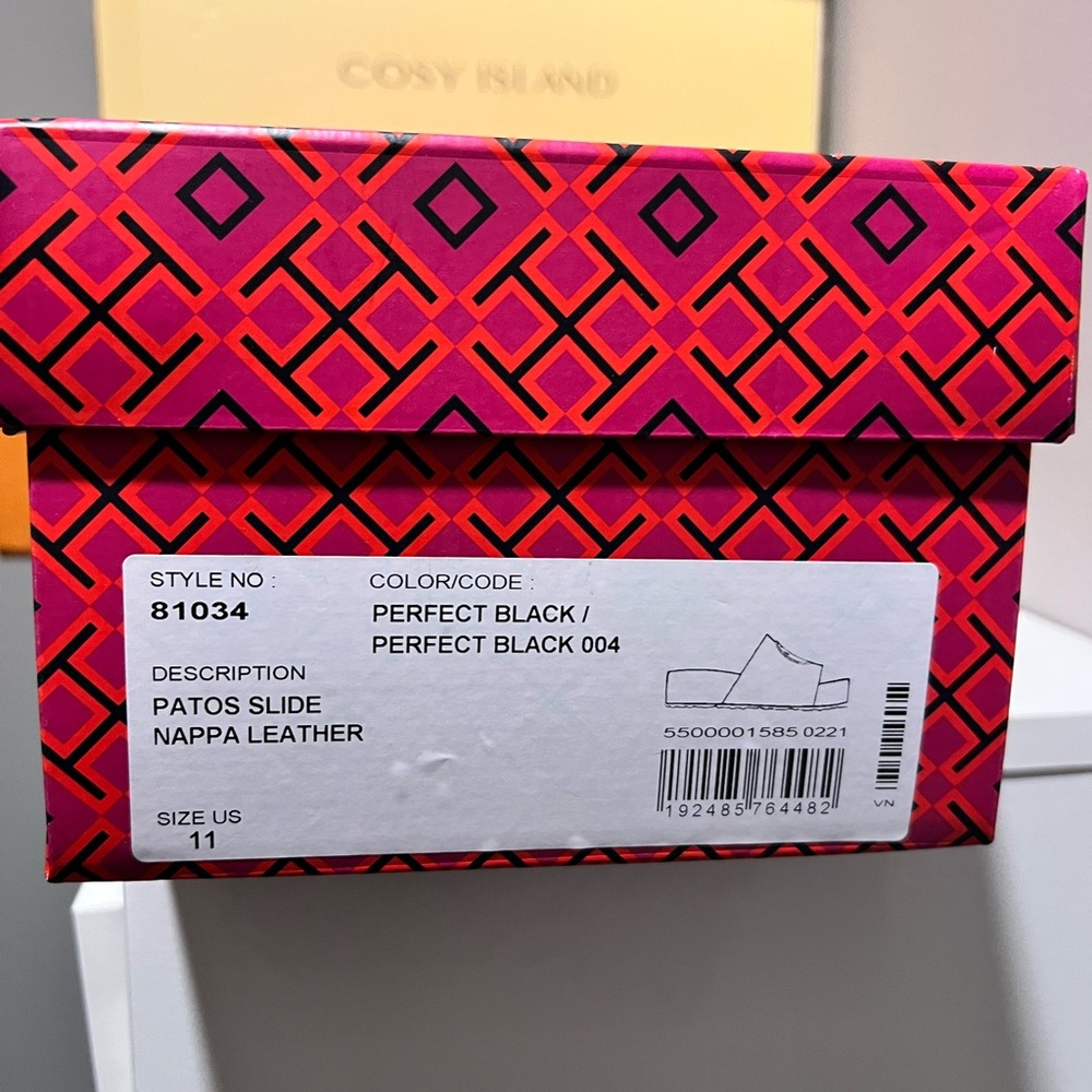 New Tory Burch Patos Slide Sandals - Picture 4 of 8